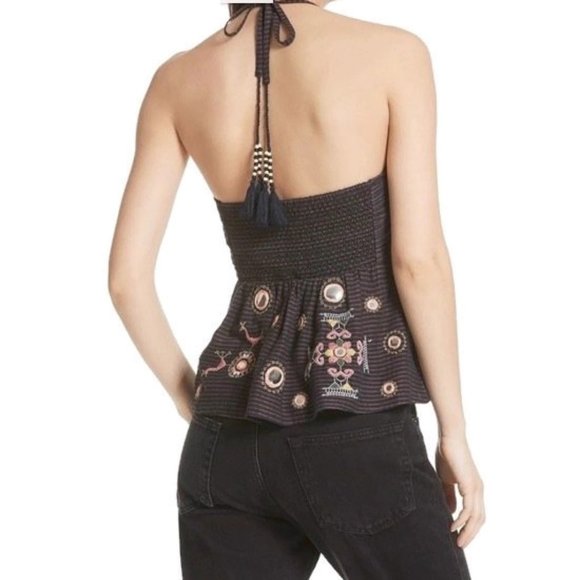 Free People Sweet Safari Halter Top M NWT - Picture 4 of 8